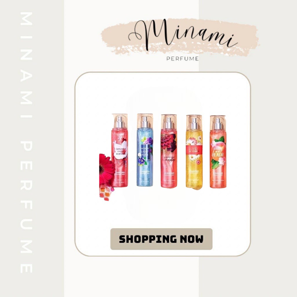 Xịt Thơm Có Nhũ Bath&Body Warm Vanilla Sugar Shimmer