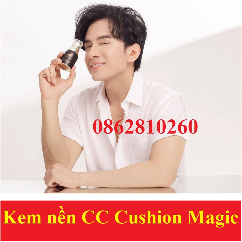 CC Cushion 5in1 kem nền chống nắng dưỡng trắng che khuyết điểm Magic Skin [CHÍNH HÃNG MAGICSKIN]