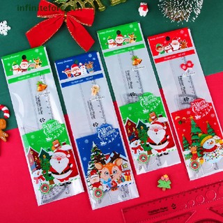 Set 4 Thước Kẻ Họa Tiết Giáng Sinh Dễ Thương Dành Cho Học Sinh