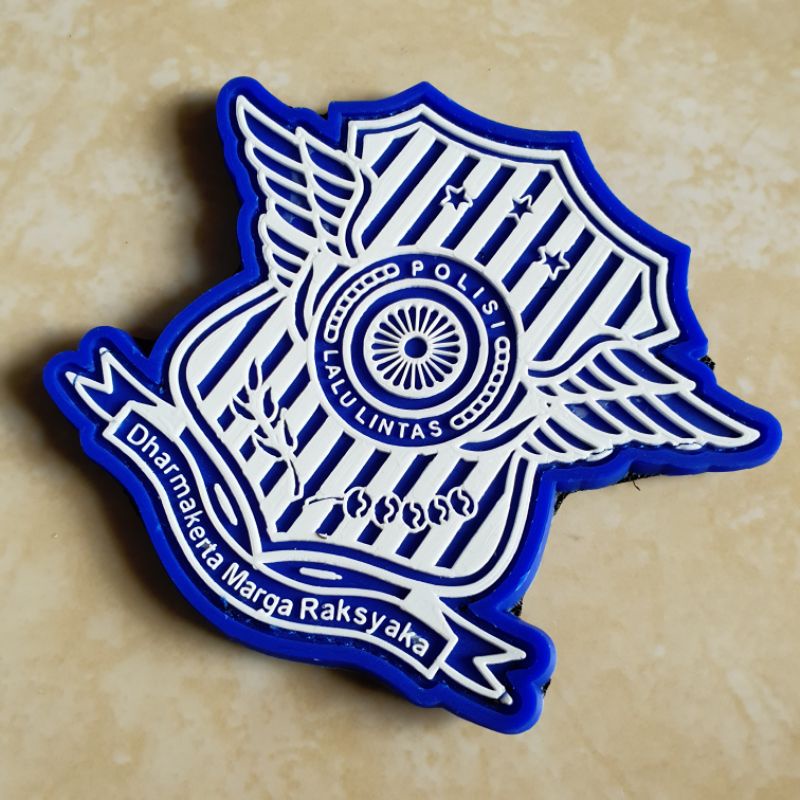 Miếng Dán Cao Su logo Poliri / police / police / police / velcro