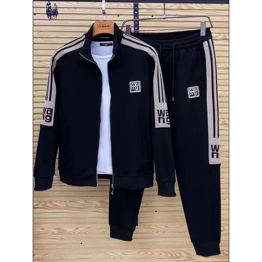 Bộ Thể Thao Nam Nữ Thu Đông Dài Tay,Quần Áo Thu Đông Nam Nữ Đen Có Cổ Cao Cấp Hàn Quốc FASHIONSTORE686