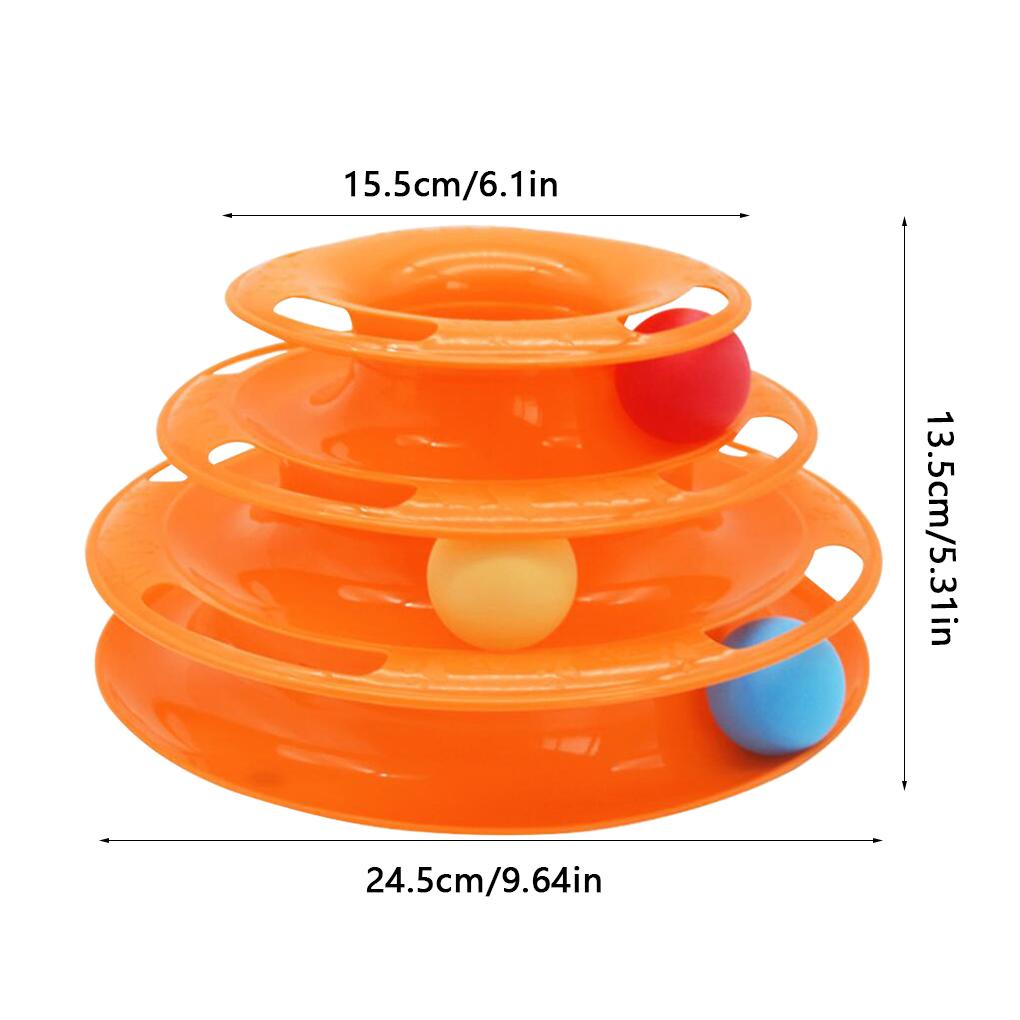 Bóng Đồ Chơi Bằng Nhựa 3 / - Nhiều Lớp Có Thể Tháo Rời Cho Thú Cưng