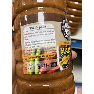 Mắm Tép Ba Làng 500ml Date Mới
