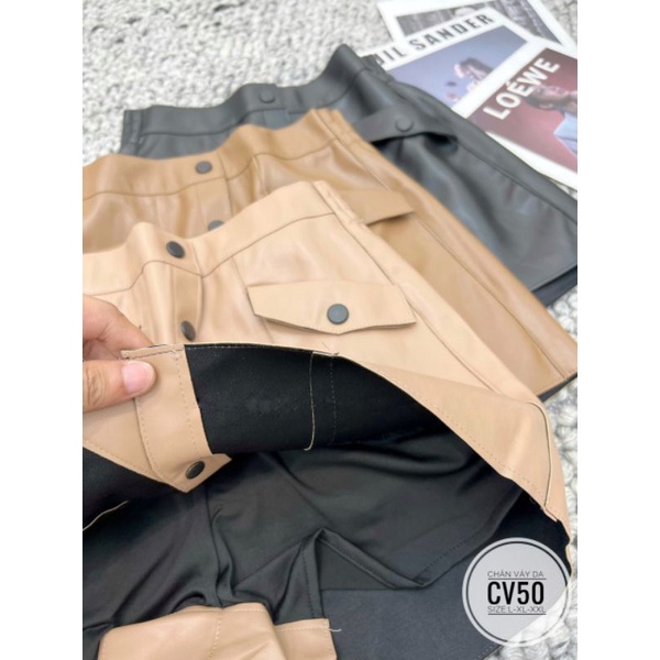 Chân Váy Da Big Size