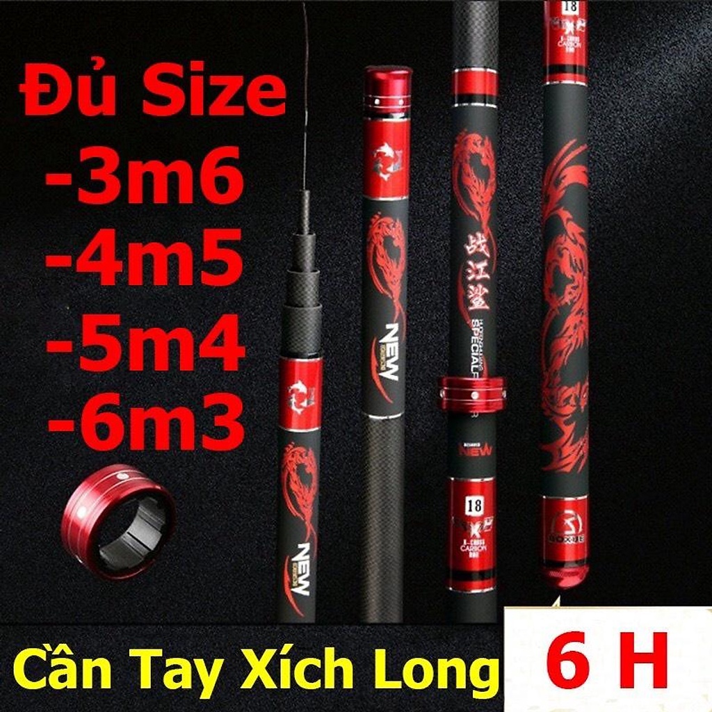 Cần Câu Đài Xích Long 6H , Cần Câu Tay   Đồ Câu Chương Văn