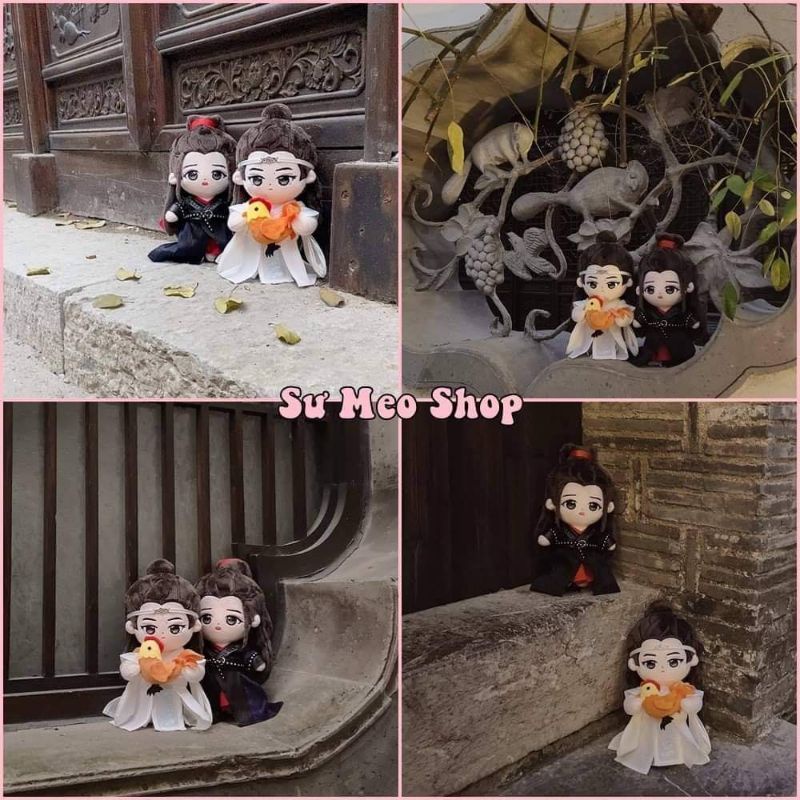 Doll Vong Tiện Say Trộm Gà 20cm - Vương Nhất Bác & Tiêu Chiến
