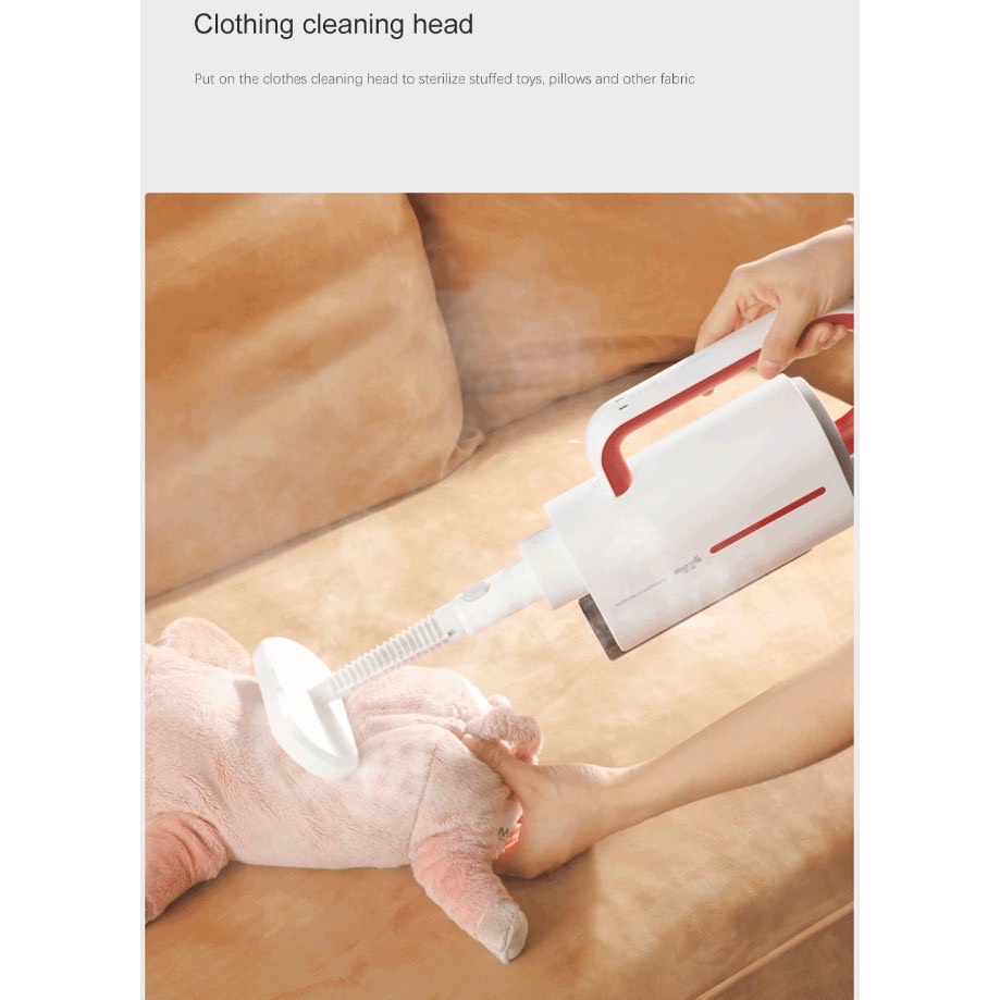 Máy Lau Nhà Hơi Nước Nóng DEERMA ZQ610 | ZQ600 - CHÍNH HÃNG