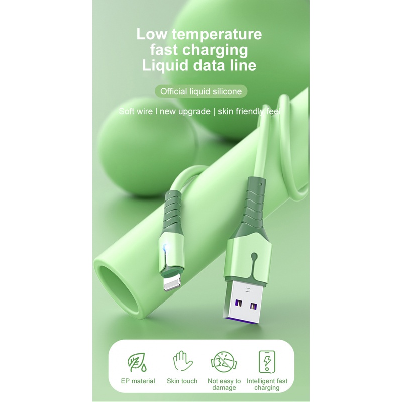 Cáp Sạc Nhanh 5A Cho iPhone 13 12 Mini Pro Max XR 11 X