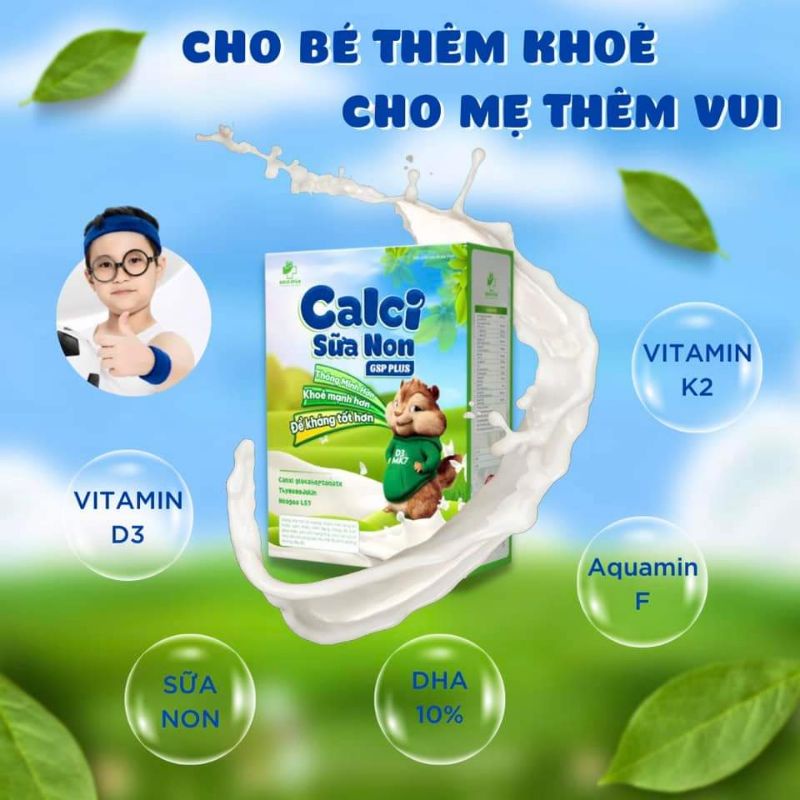 Ăn ngon hoa thiên & caxi sữa non giải pháp hiệu quả cho bé ăn ngon và tăng trưởng chiều cao