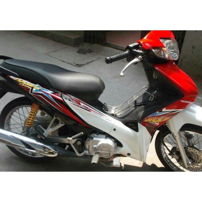 Bộ tem Wave RS 110 đời 2011 màu đỏ hàng nhập Thái Lan chất lượng cao dành trang trí riêng cho dòng xe này