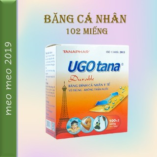 Băng keo cá nhân UGOTANA độ bám cao không gây kích ứng