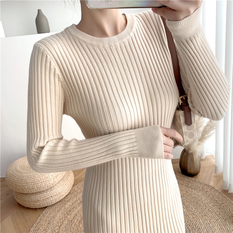 Váy đầm len dáng dài đẹp kiểu váy đuôi cá, hàng quảng châu loại 1