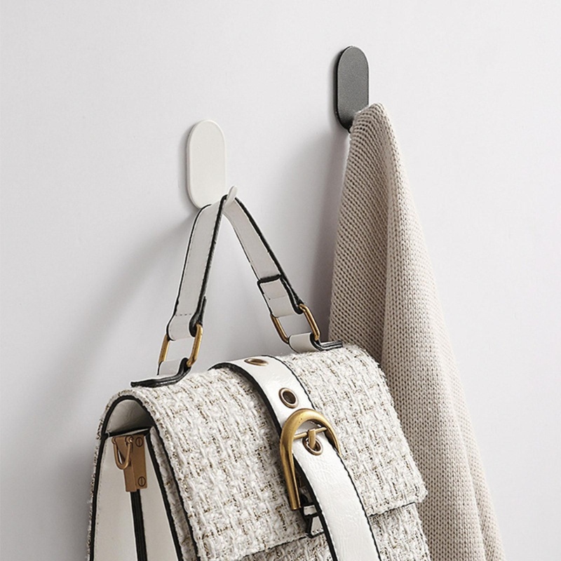 Móc Treo Quần Áo Dán Tường Chịu Tải Mạnh Không Để Lại Dấu Vết