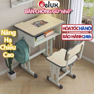 Bộ bàn ghế học sinh chống gù lưng BZ8,bàn ghế cho bé tiểu học điều chỉnh nâng hạ độ cao