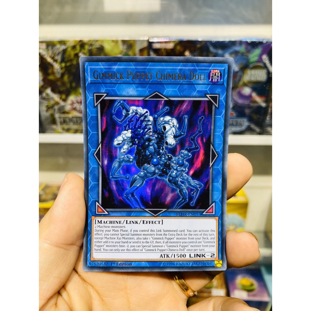 Thẻ bài YugiOh  Mã BLHR-EN053 - Gimmick Puppet Chimera Doll - Ultra Ra