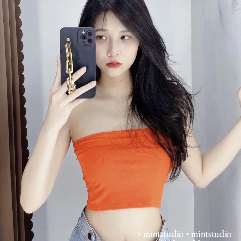 Áo ống nữ croptop ôm body (nhiều màu) alohashop91