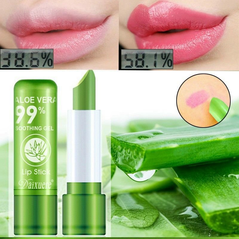 Son dưỡng hồng môi tinh chất lô hội 99% kiss beauty