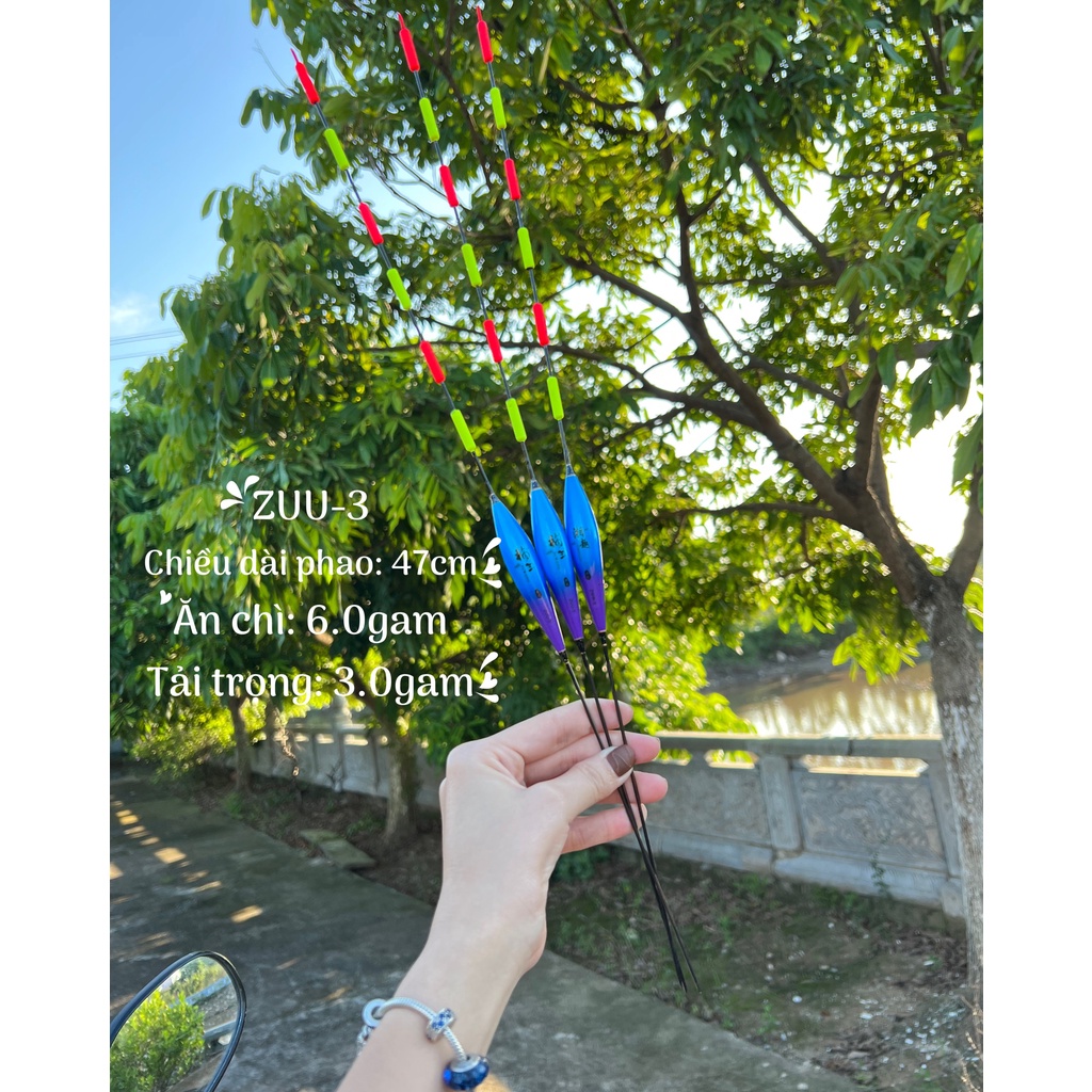 Phao Câu Đài Săn Hàng Tăm To, Tăm Phao Dài, chống mỏi mắt, chất liệu cao cấp