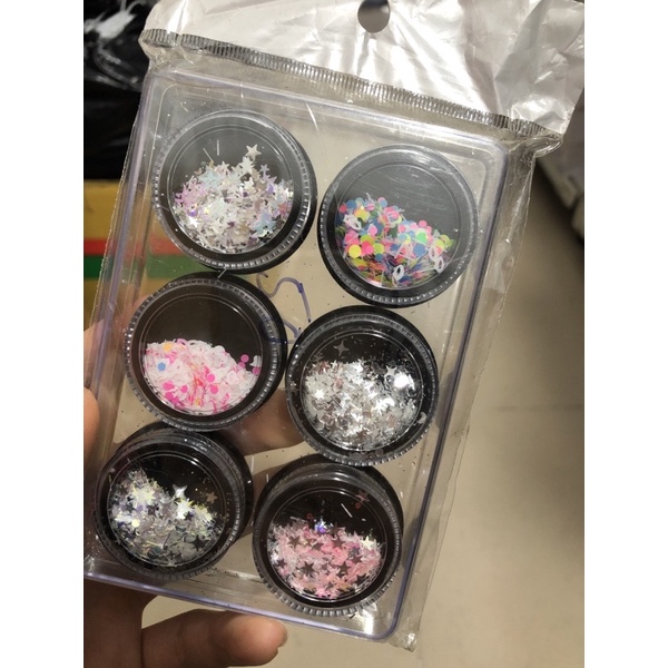 phụ kiện sao rắc móng