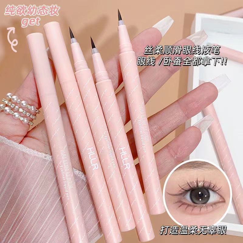 Bút Kẻ Mắt Nước Màu Đen / Nâu Không Thấm Nước HLLR