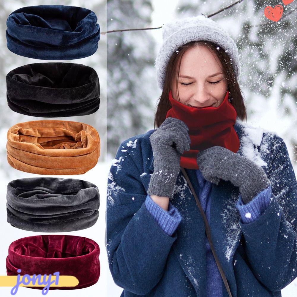 Khăn Choàng Cổ Vải Nhung Mềm Mại Chống Gió Giữ Ấm Mùa Thu Đông