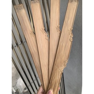 Tang lá đề tre đục cnc dùng cho lồng vuông chào mào