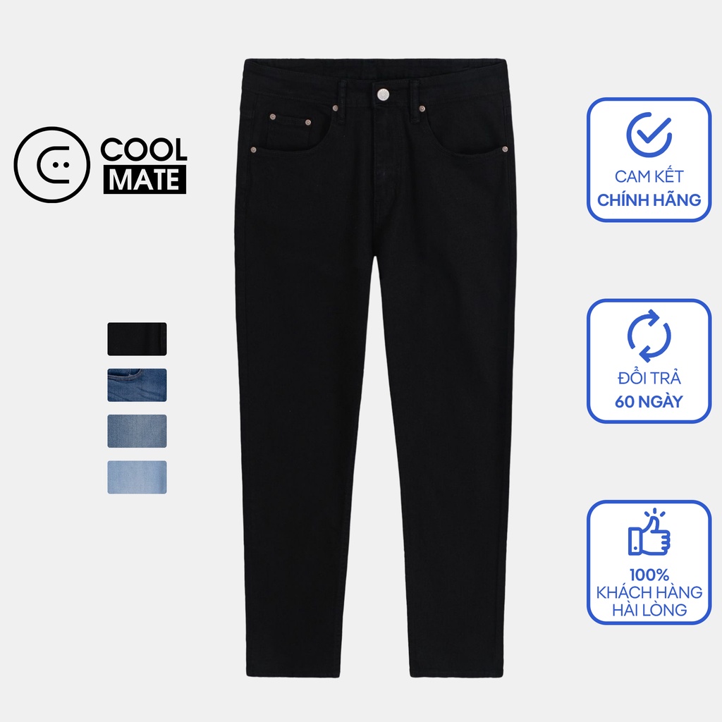 Quần Jeans Basic Slimfit co giãn bền màu - thương hiệu Coolmate CW