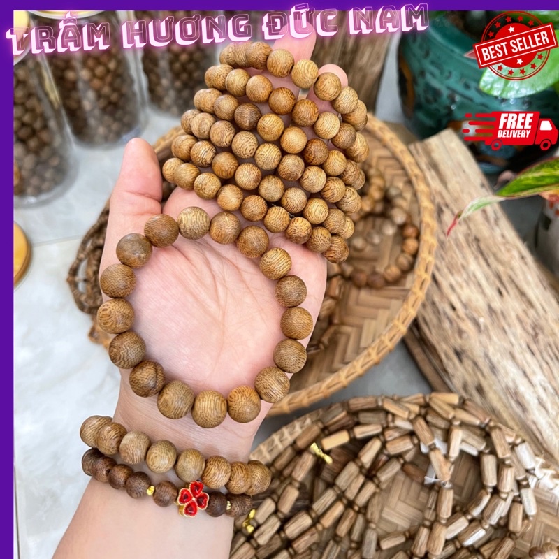 Vòng đơn Trầm tốc indo mùi thơm sống ngọt dễ chịu phân khúc ổn định vân đẹp dễ tiếp cận