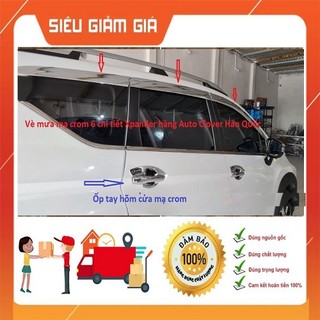 VÈ CHE MƯA XE XPANDER_CHẮN MƯA XPANDER - vè mưa xpander mạ crom hàng hàn quốc