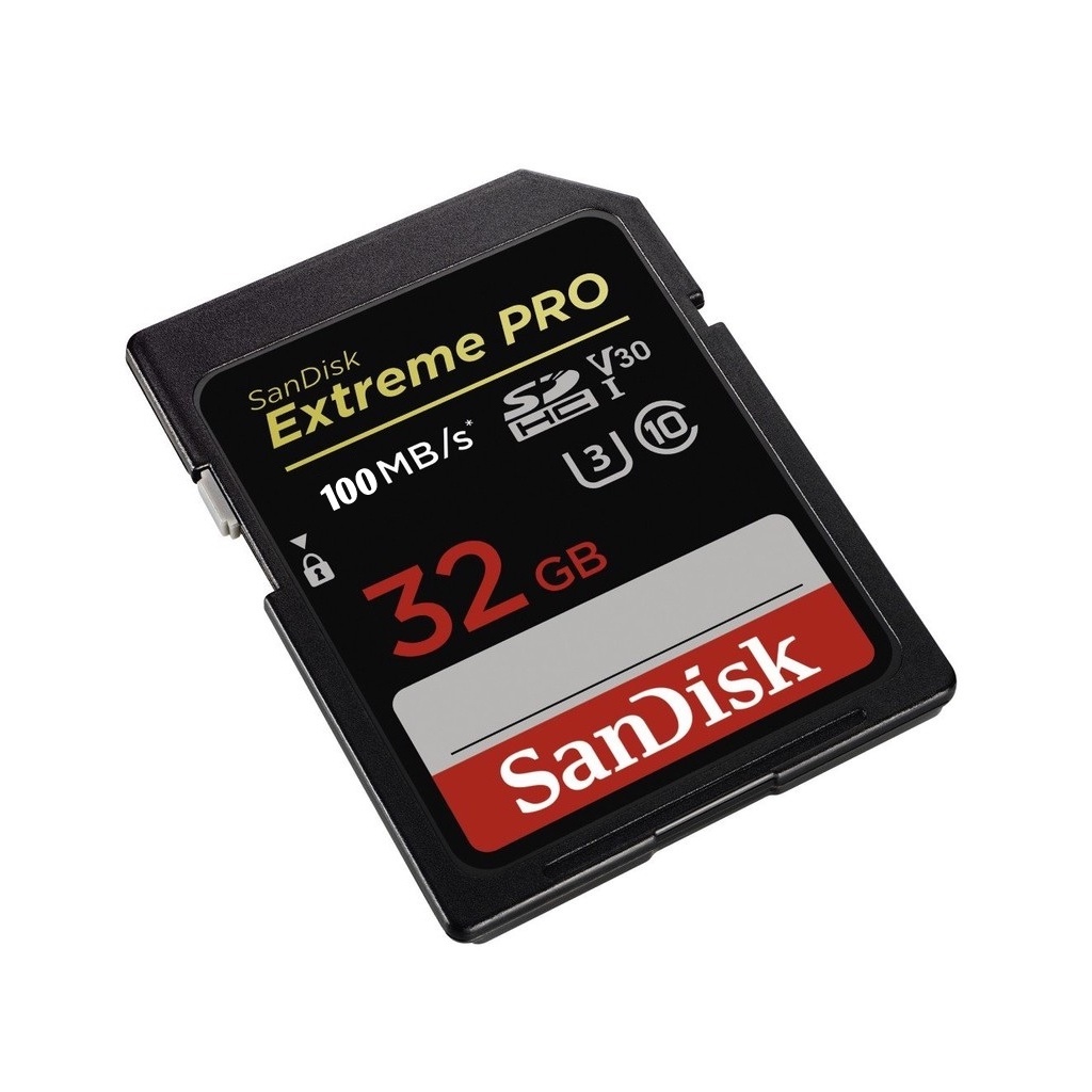 Thẻ nhớ máy ảnh SanDisk Extreme PRO SDXC 32GB UHS-I Speed Class 3 Upto 100MB/s