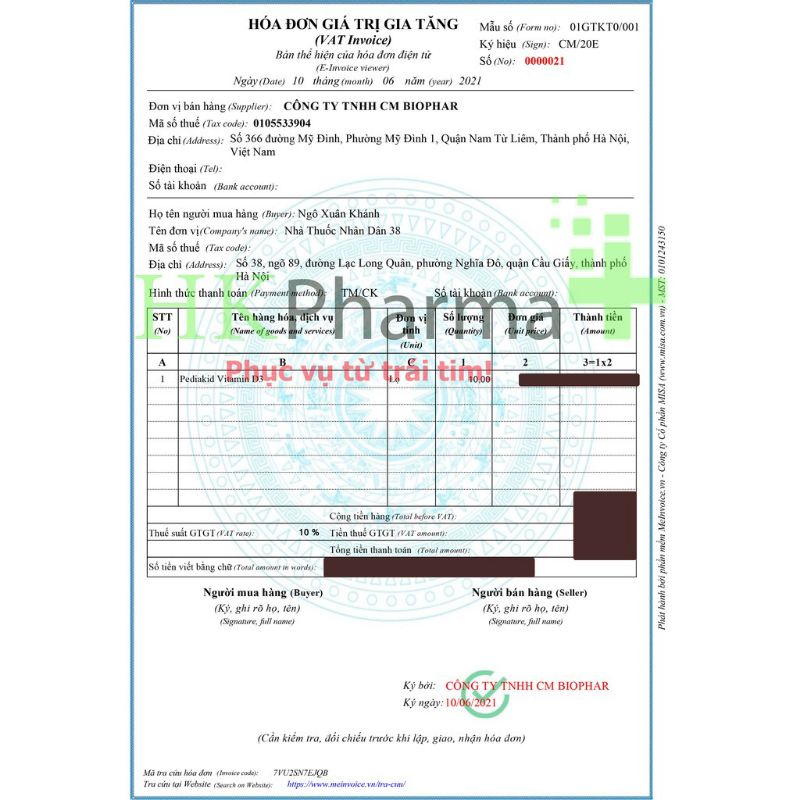 Vitamin D3 cho bé từ sơ sinh PediaKid 400IU lọ 20ml date 2/2024