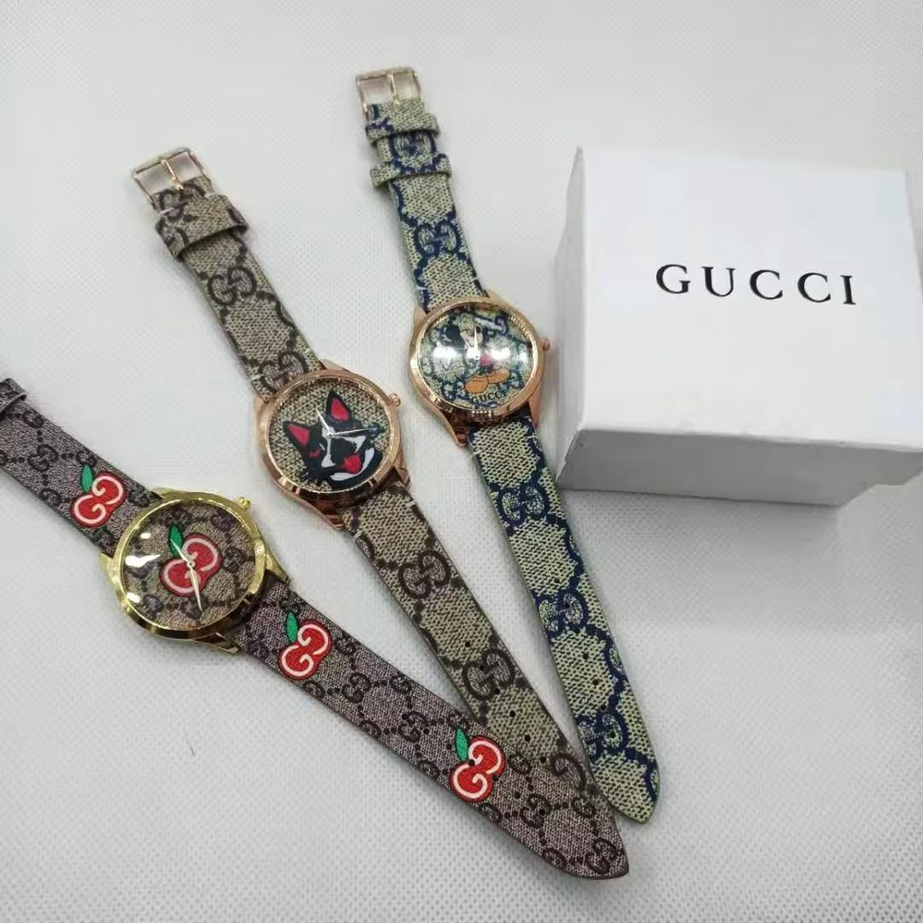 Đồng Hồ Đeo Tay Thạch Anh Gucci Bằng Thép Silica gel Chống Nước Nâng Cao Mẫu Cá Nhân Sang Trọng Cổ Điển Cho Cặp Đôi