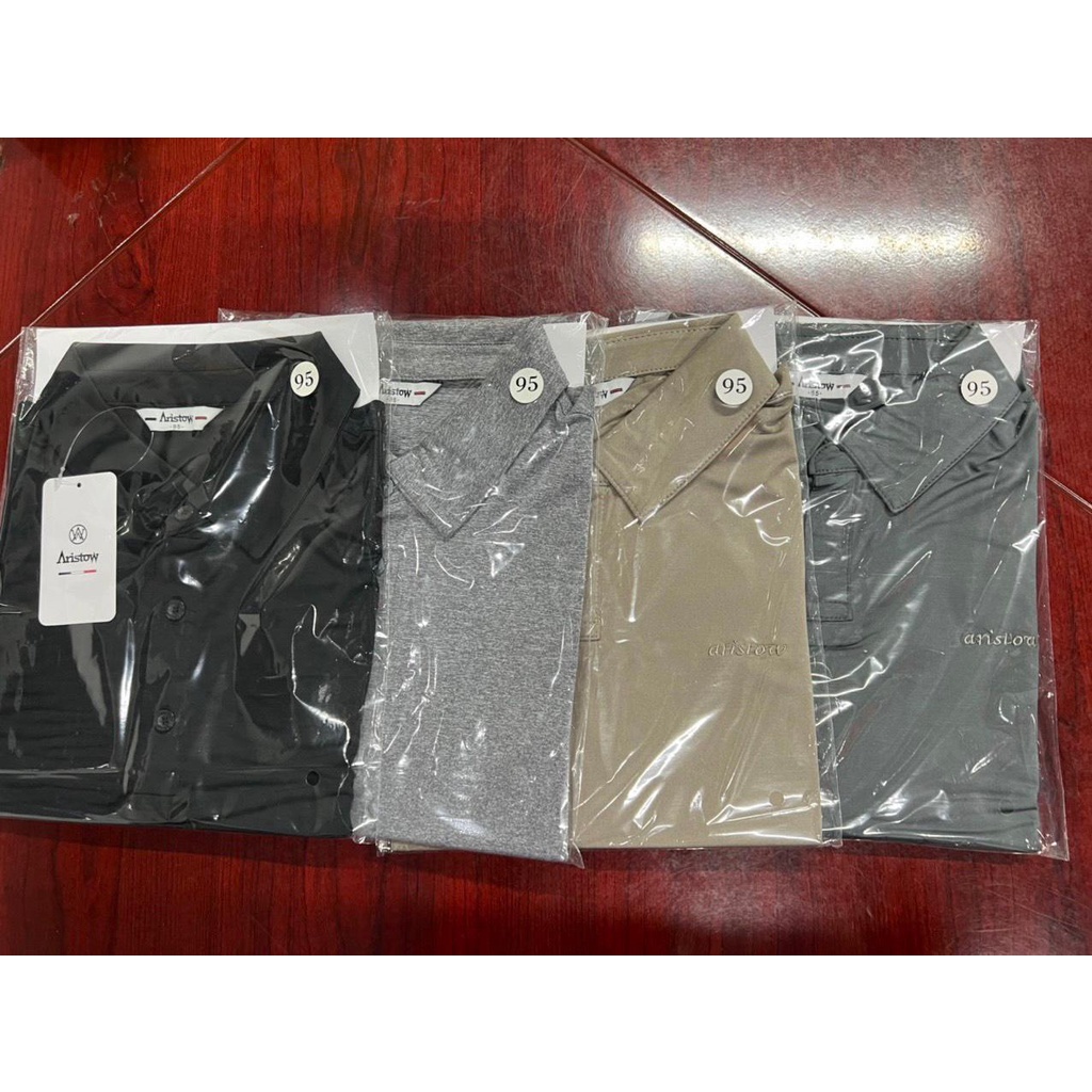 Áo thun polo có cổ Aristow nam giới xuất Hàn dư xịn
