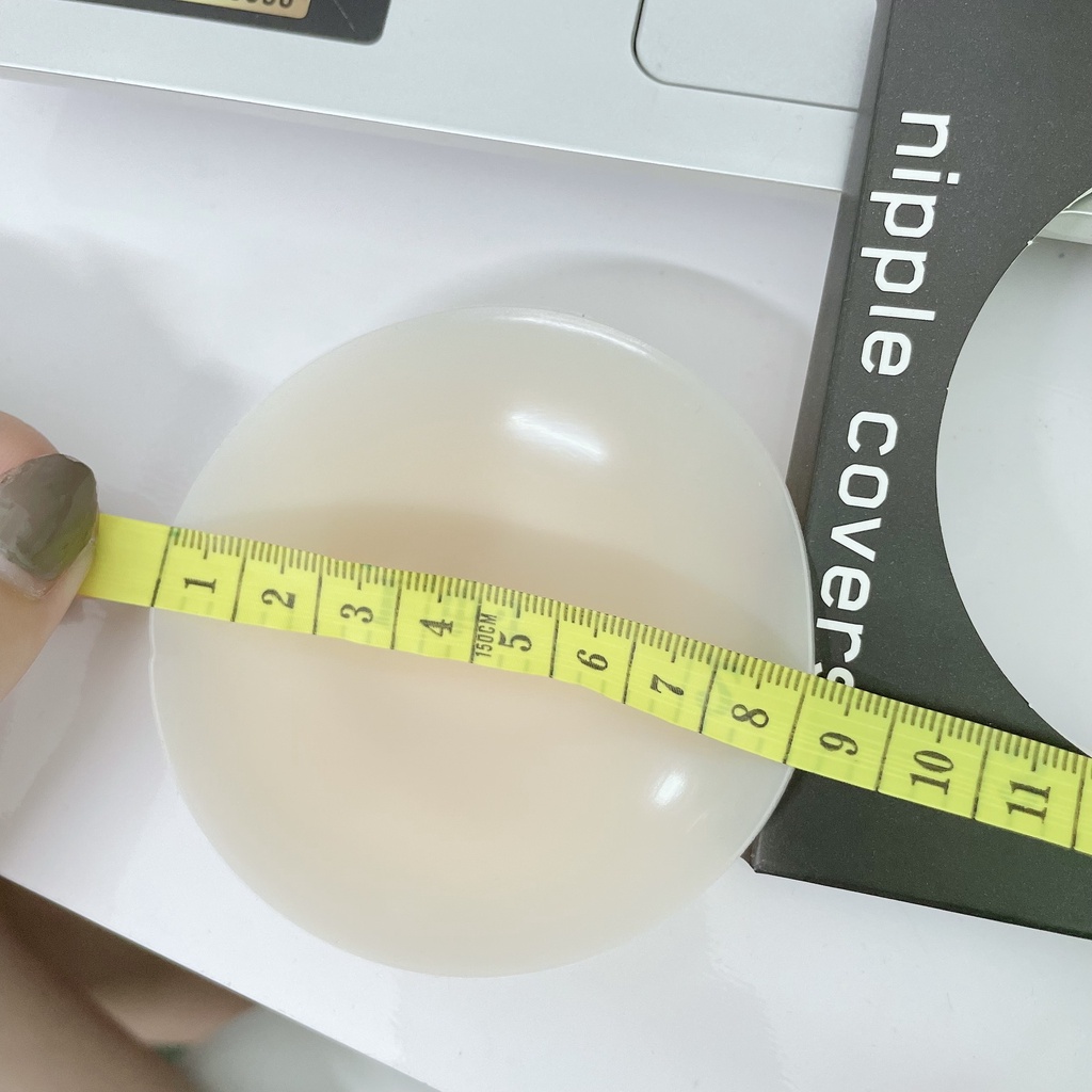 Miếng dán ngu.c ti silicon nhiệt tự thân KHÔNG KEO nipple covers size to tieencorner 231