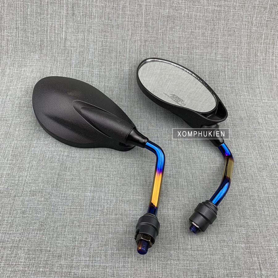 Kính Chiếu Hậu Mẫu Yaz Gắn Xe Máy Chân 10li