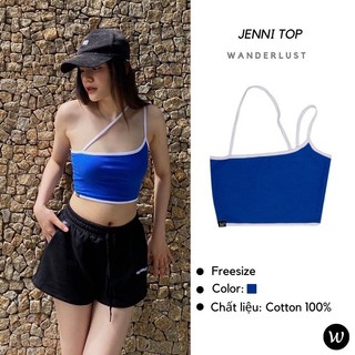Áo croptop dây chéo vai Jenni Top