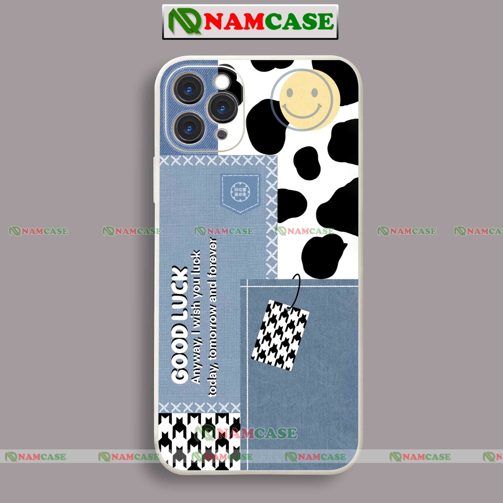 Ốp lưng điện thoại iPhone cạnh vuông cặp đôi hoạt hình cute dễ thương cho ip 6/6s/7/8/X/XS/XR/11/12/13/14 Pro Plus Max