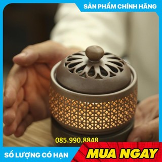 Lư xông trầm hương cao cấp , Lư đốt trầm điện, Lư xông trầm điện - Điều chỉnh