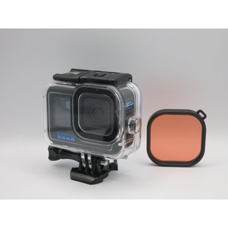 Vỏ bảo vệ chống nước 60m kèm bộ lọc màu gopro 12 11 10