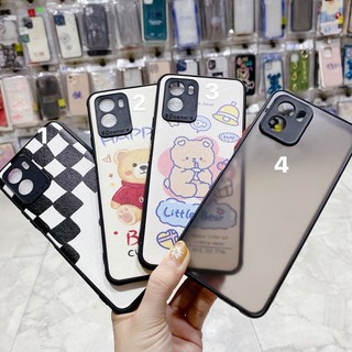Ốp lưng Vivo Y15s / y53 hình dễ thương, chống sốc lưng nhám