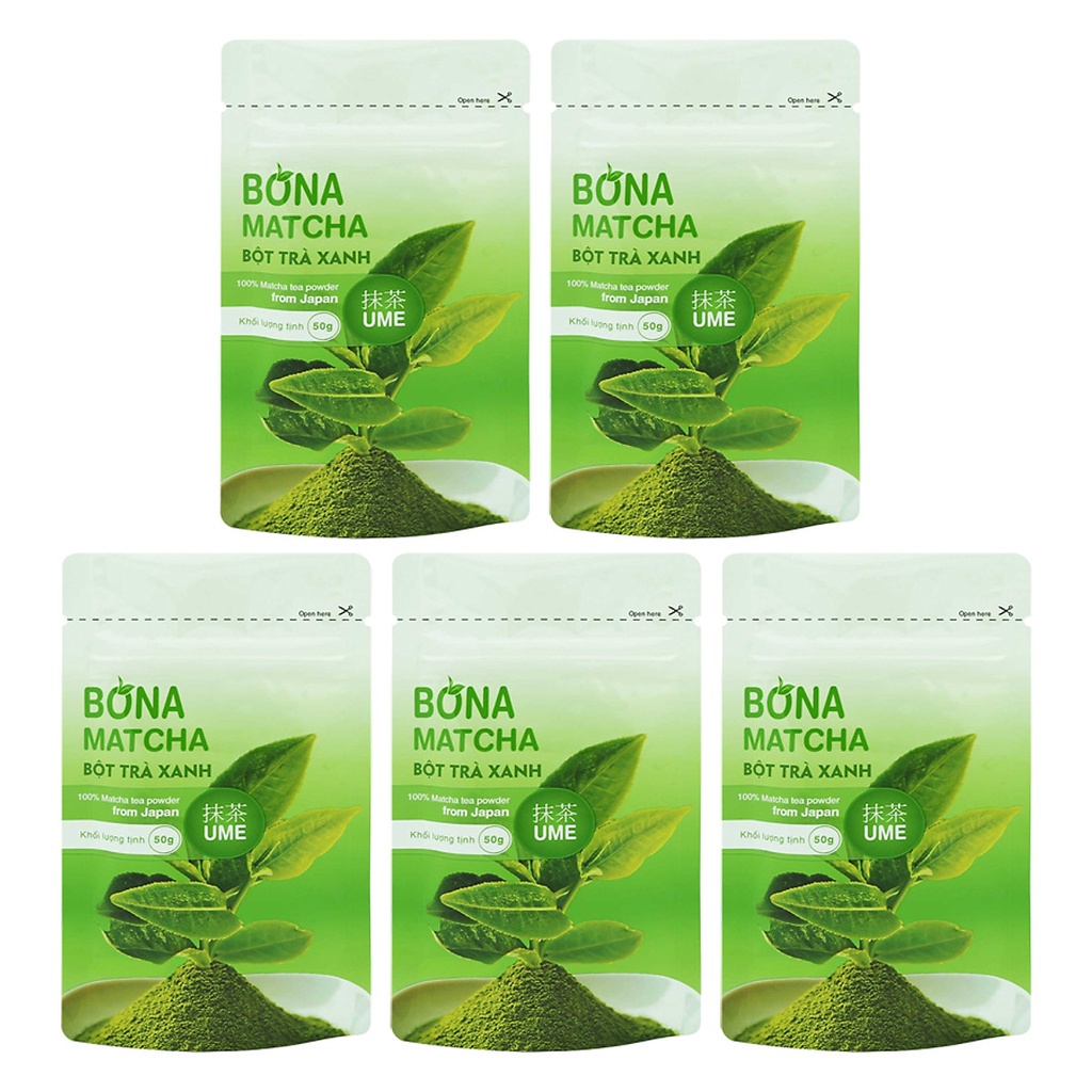 Bột trà xanh Matcha BONA 50g