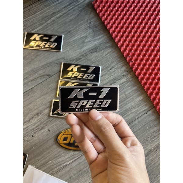 Tem nhôm ORBR, K1 SPEED, King Drag có sẵn keo 3M