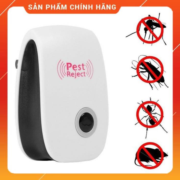 Máy Xua Đuổi Chuột, Muỗi, Gián, Kiến, Côn trùng bằng sóng siêu âm Pest Reject