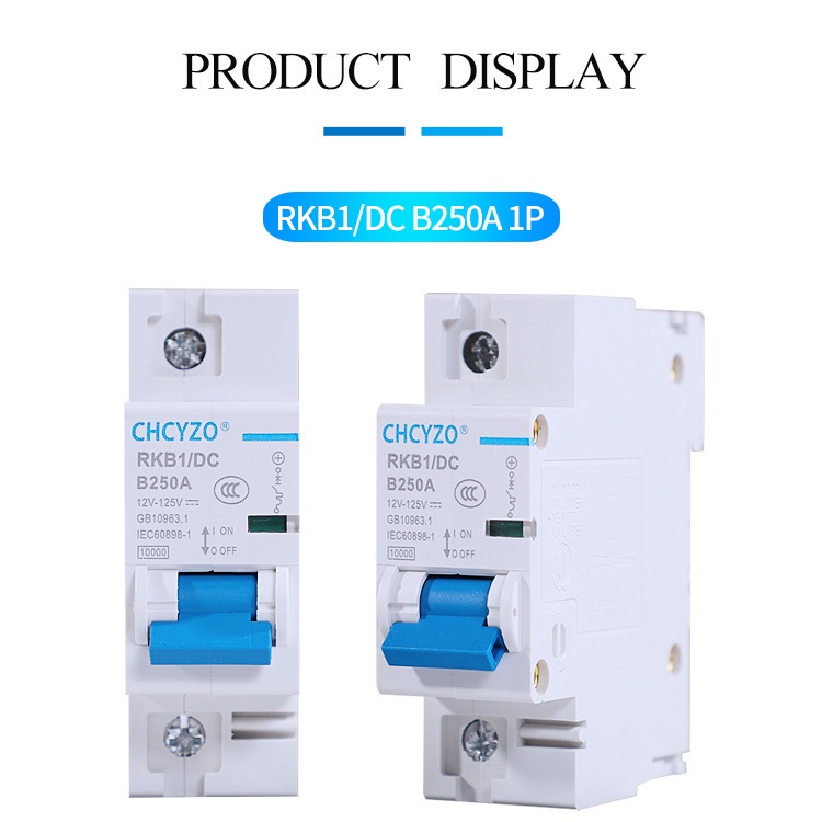 Cầu Dao Ngắt Nguồn DC MCB 250A 200A 150A 100A 80A Cho Xe Máy