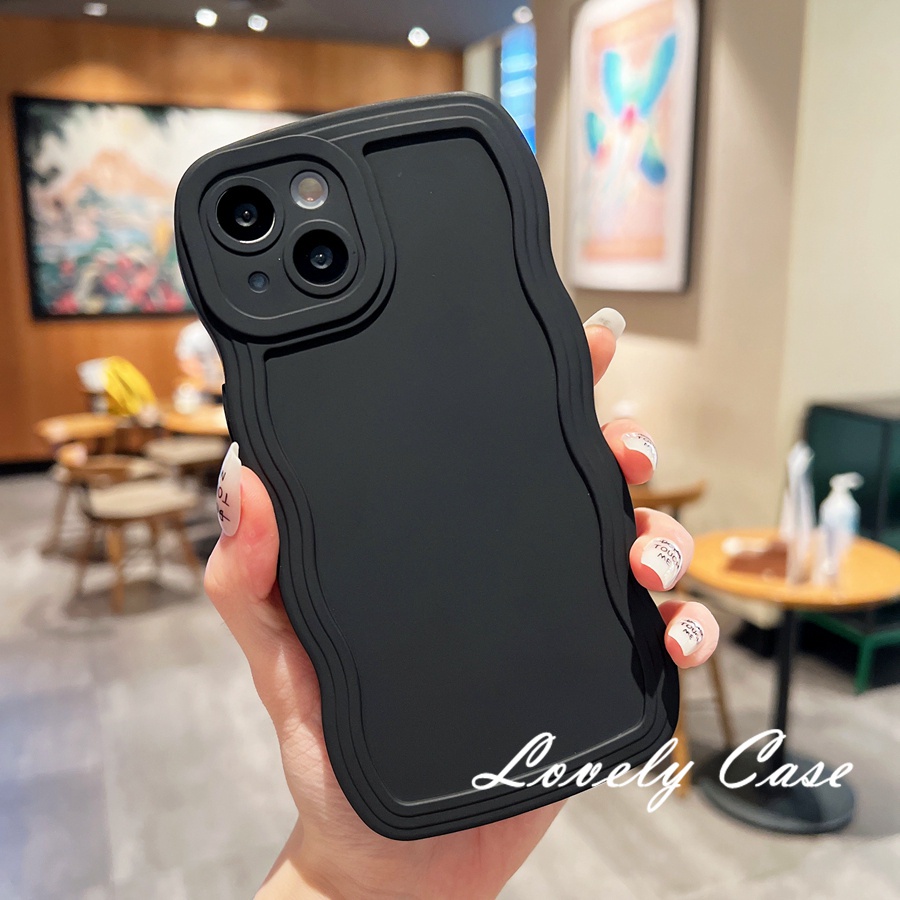 Ốp Điện Thoại Silicon Mềm Chống Sốc Họa Tiết Sóng Biển Cho iPhone 6 7 8 plus / se2020 / x / xs / xr / xsmax / 12 13