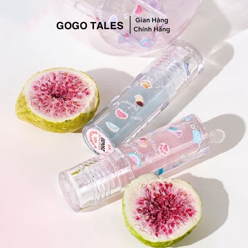 Son Bóng Dưỡng Môi Căng Mọng GOGO TALES Marshmallow Soft Lip Oil GT394 mềm môi nhẹ môi nội địa trung