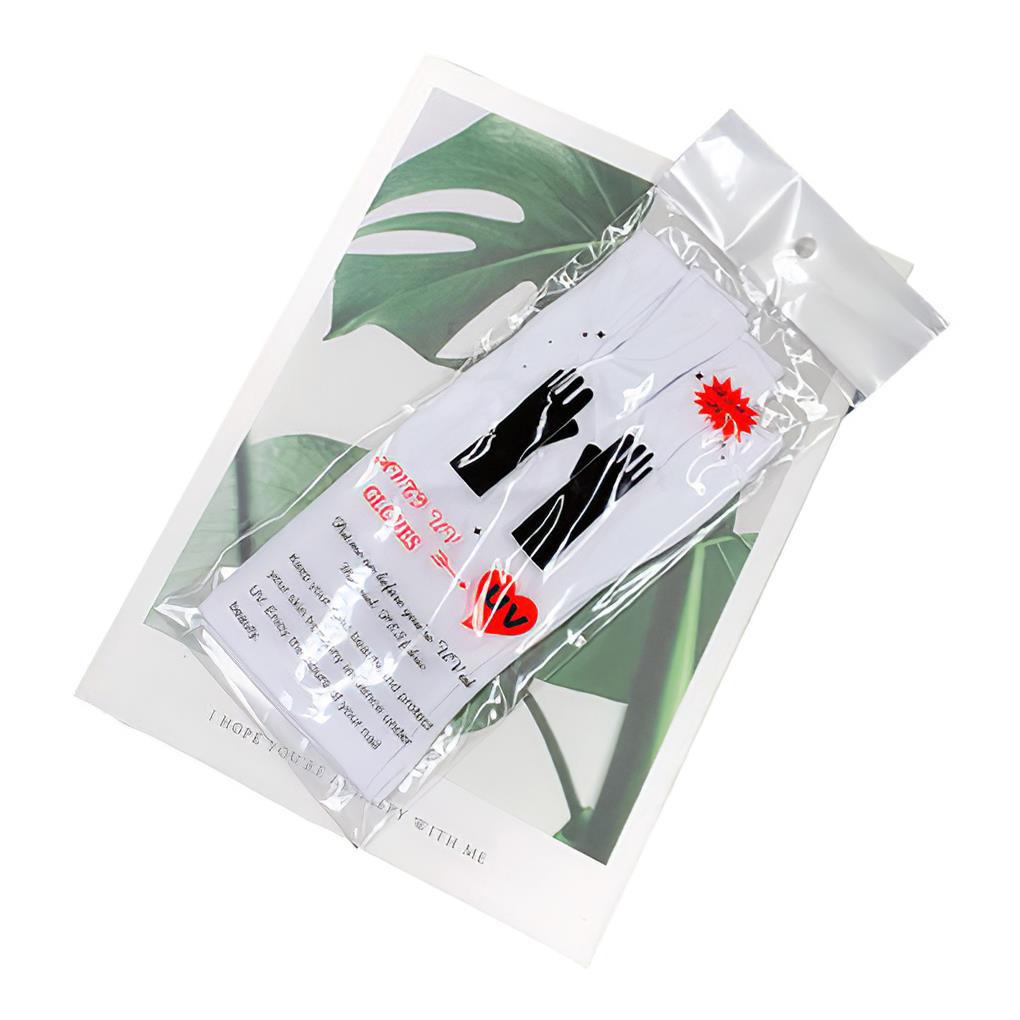 1 Đôi Găng Tay Mềm Mại Thoáng Khí Chống Nắng Bảo Vệ Tay Khi Làm Móng