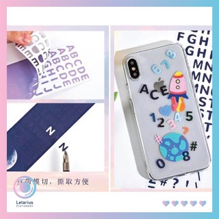 DÂY CHỮ STICKER PHONG CẢNH
