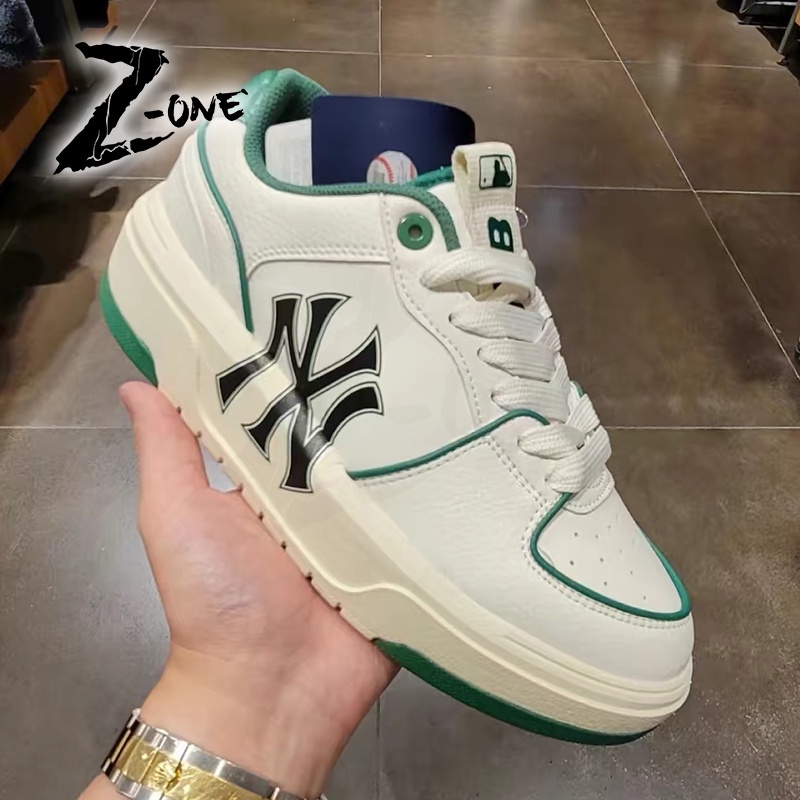 Giày Sneakers MLB NY Thời Trang Cá Tính Trẻ Trung Cho Nam Nữ