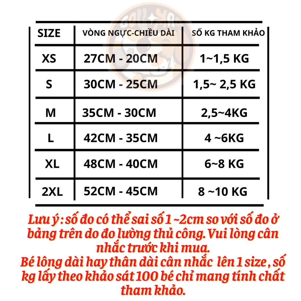 Áo ba lỗ cho chó mèo họa tiết hoạt hình siêu đáng yếu - Goumao Pet